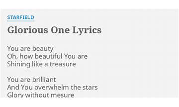 Glorious en Lyrics [Izzy Bizu]