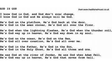 God Is Someone en Lyrics [Audrey Sherman]