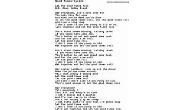 Good Times en Lyrics [Stewie (USA)]