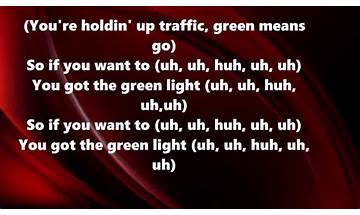 Green Light en Lyrics [Colorways]