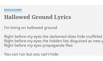 Hallowed Ground en Lyrics [The Alarm]