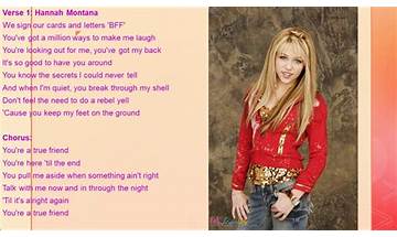 Hannah Montana da Lyrics [Miloswag]