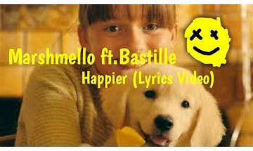 Happier en Lyrics [Marshmello & Bastille]