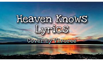 Heaven Knows en Lyrics [Faith Evans]