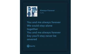 Here Forever Always en Lyrics [His Name Is Alive]