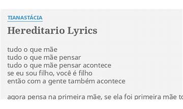 Hereditário pt Lyrics [Titãs]