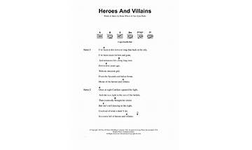 Heroes and Villains en Lyrics [The Beach Boys]
