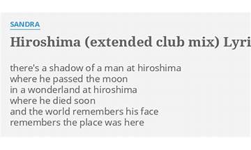 Hiroshima en Lyrics [Culture Club]