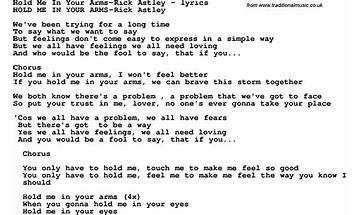 Hold Me en Lyrics [Xpert Productions]