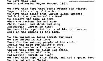 Hope en Lyrics [Blue October UK]
