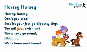 Horsey en Lyrics [Alex Chapman]
