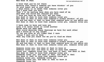 How Does It Feel? en Lyrics [​lostghost]