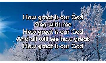 How Great Is Our God en Lyrics [Dave Lubben]