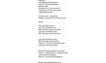 How Long en Lyrics [Dinah Washington]