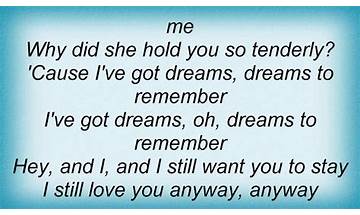 I\'ve Got Dreams to Remember en Lyrics [Delbert McClinton]