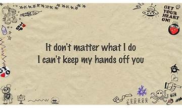 I Can’t Keep My Hands Off You en Lyrics [Lucy Whittaker]
