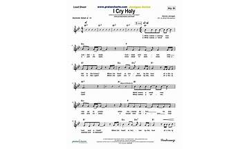 I Cry Holy en Lyrics [Moya Rowe]