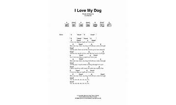I Love My Dog en Lyrics [Mapache]