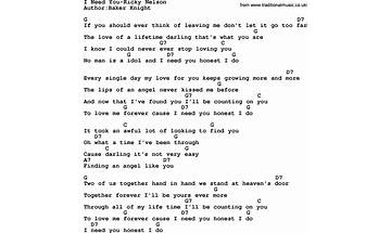 I Need You en Lyrics [Leigh-Anne]