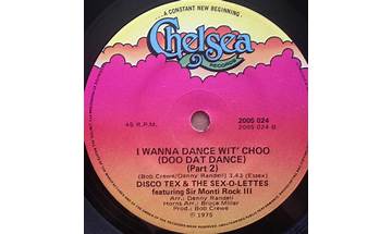 I Wanna Dance Wit\'choo en Lyrics [Disco Tex & The Sex-O-Lettes]