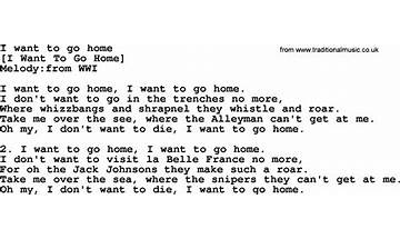 I Want to Go Home en Lyrics [The Meadows (USA)]