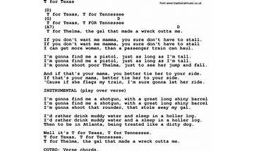 In Trow/Texas Ride Song en Lyrics [BoDeans]