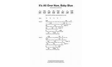 It\'s All Over Now, Baby Blue en Lyrics [ANOHNI]