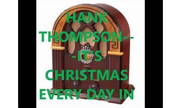 It\'s Christmas Every Day in Alaska en Lyrics [Hank Thompson]