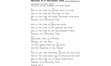 It\'s Christmas Time en Lyrics [Joey and Rory]