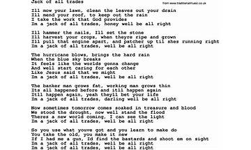 Jack Of All Trades en Lyrics [CyHi]