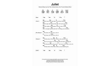 Juliet en Lyrics [Red Wanting Blue]