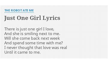 Just One Girl en Lyrics [38 Special]