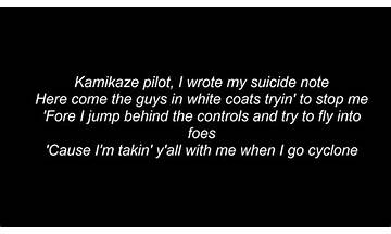 Kamikaze es Lyrics [Tony Miggy]