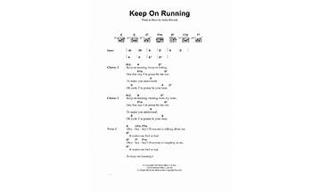 Keep On Running en Lyrics [The Living End]