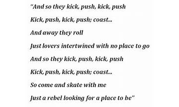 Kick, Push en Lyrics [Lupe Fiasco]