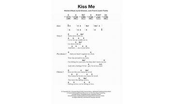 Kiss Me en Lyrics [Sixpence None the Richer]