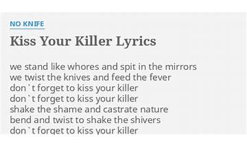 Kiss and a Knife en Lyrics [The Icarus Plan]