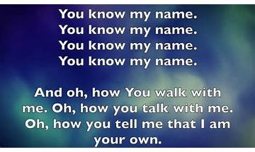 Know My Name en Lyrics [Meltybrains?]