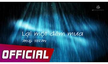 Lại Một Đêm Mưa vi Lyrics [Mỹ Tâm]