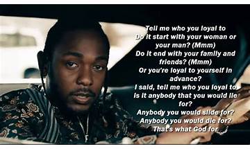 LOYALTY. en Lyrics [Kendrick Lamar]