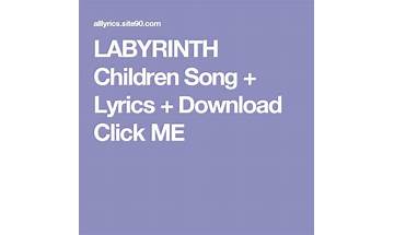 Labyrinth en Lyrics [Mr.Kitty]