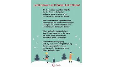 Let It Snow! en Lyrics [Christmas Songs]