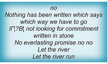 Let The River Run Its Course en Lyrics [The Alarm]