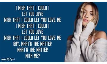 Let You Love Me en Lyrics [Rita Ora]