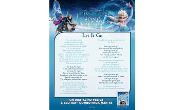 Let it Go en Lyrics [Alyssa Marie]