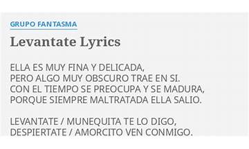 Levántate es Lyrics [Mvhvmud]