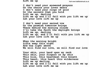Lift Me Up en Lyrics [Cub Sport]