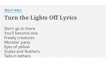 Lights Off en Lyrics [Siddha Tehuti]