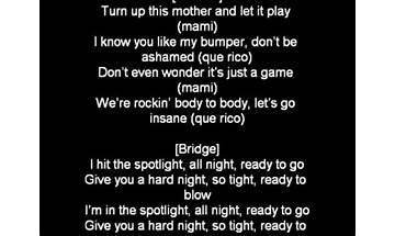 Live It Up en Lyrics [Ricky Dillon]