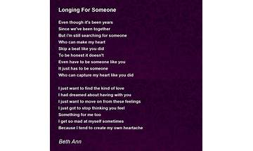 Longing for Someone en Lyrics [Kim Boyce]